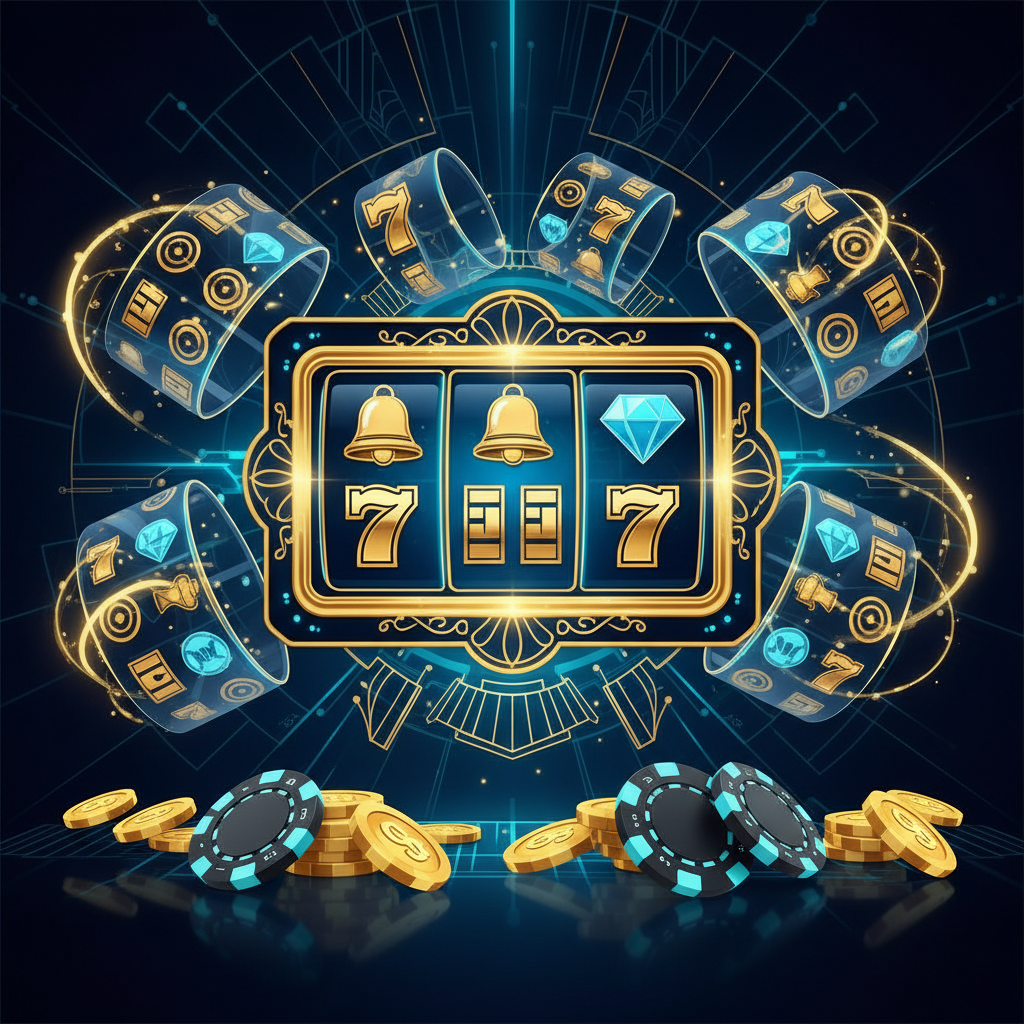 imagem de portal de cassino na interface digital